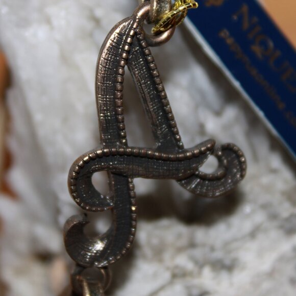 Niquea.D Initial Metal Bracelet - Picture 3 of 5